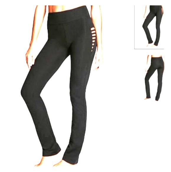 Victoria's Secret Pants - Victoria Sport Side Cut Out Straight Leg Pants